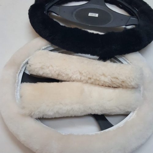 Sheepskin Seat Belt Cover Golden Fleece Sheepskin
